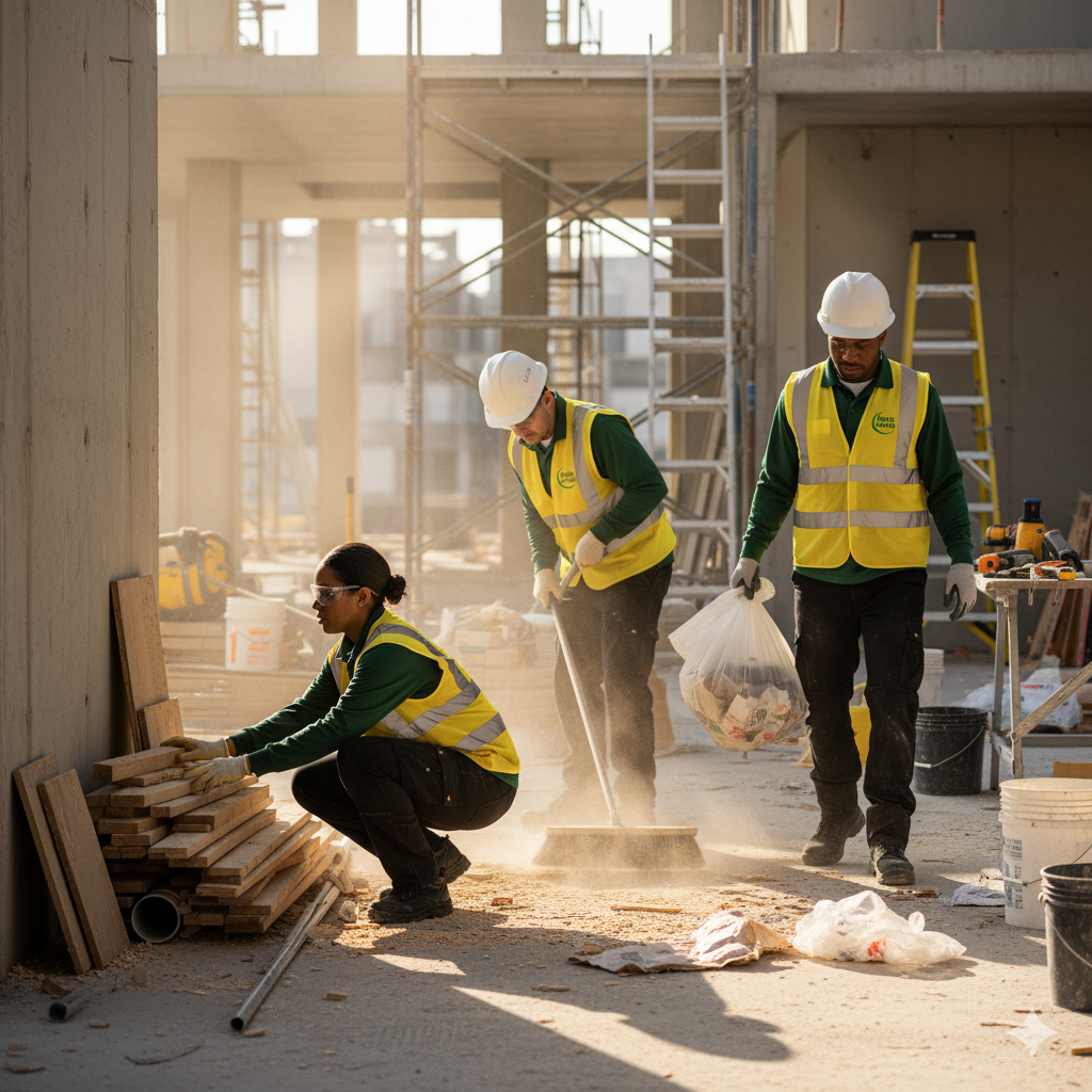 Bouwschoonmaker (Tijdens Bouw)