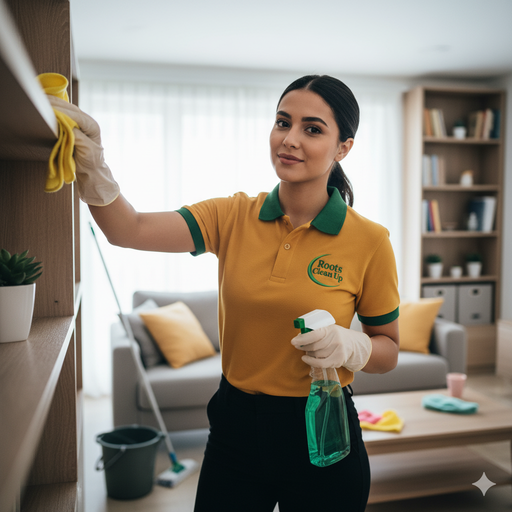 Schoonmaakmiddelen en -apparatuur